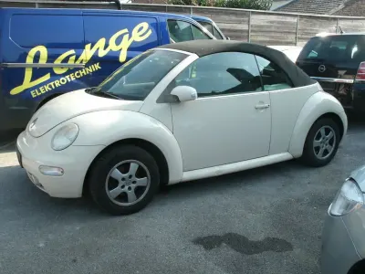 Używany VW New Beetle Cabriolet Highline 116 KM (85 kW) 2004 Beżowy Kabriolet