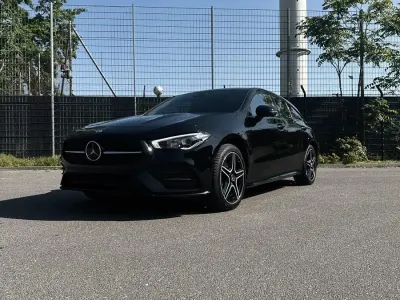 Używany Mercedes CLA250e Shooting Brake AMG line 218 KM (160 kW) 2021 Czarny Kombi