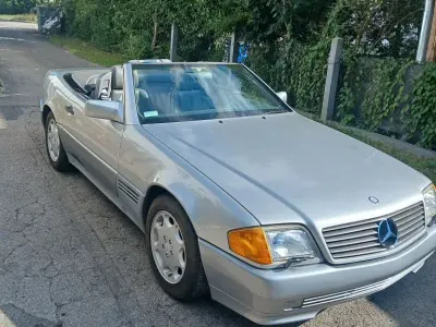 Gebraucht Mercedes SL320 231 PS (169 kW) 1994 Silber Cabrio