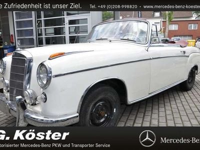 Gebraucht Mercedes 220 106 PS (77 kW) 1959 Weiß Cabrio