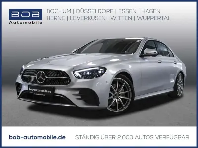 Second-hand Mercedes E200 AMG line 197 CP (144 kW) 2021 Argintiu Berlinǎ