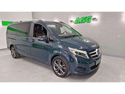 Usata Mercedes V250 Avantgarde Edition 190 CV (139 kW) 2018 Verde Monovolume