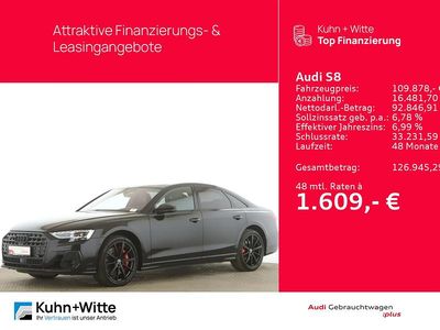 Gebraucht Audi S8 Ambiente 571 PS (419 kW) 2025 Sebringschwarz kristalleffekt Limousine