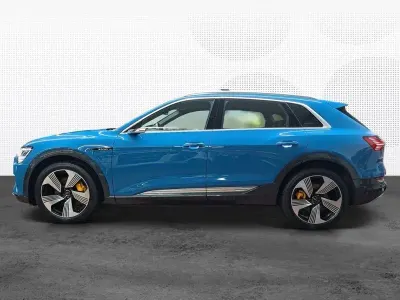 Gebraucht Audi e-tron Comfort 300 kW (408 PS) 2019 Blau SUV