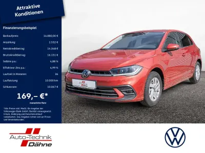 Brugt VW Polo Style 95 HK (69 kW) 2022 Rød Hatchback