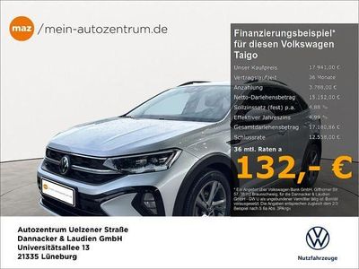 Usata VW Taigo R-line 110 CV (80 kW) 2022 Argento SUV