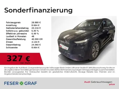 Gebraucht Audi Q4 e-tron Advanced Plus 150 kW (204 PS) 2022 Mythosschwarz metallic SUV