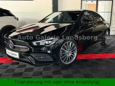 Gebraucht Mercedes CLA200 AMG line 163 PS (119 kW) 2020 Schwarz Coupé