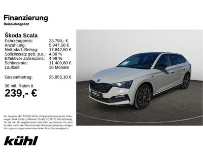 Usata Skoda Scala Monte Carlo 150 CV (110 kW) 2023 Utilitaria