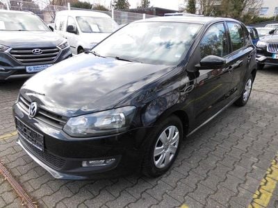 Gebraucht VW Polo Trendline 60 PS (44 kW) 2010 Schwarz Kleinwagen