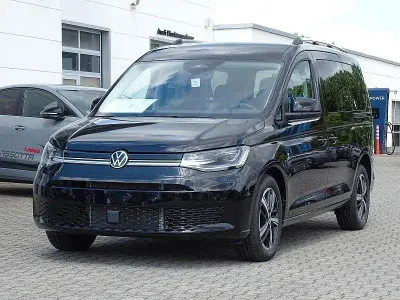 Neu VW Caddy Maxi Goal 122 PS (89 kW) 2026 Schwarz Van / Kleinbus