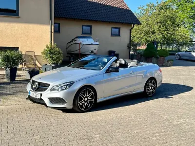 Brugt Mercedes E320 Sport Edition 272 HK (200 kW) 2015 Sølv Cabriolet