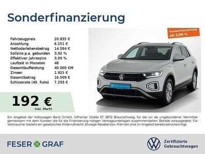 Weiss Gebraucht 2025 VW T-Roc Life SUV | 20.835 € (Guter Preis)