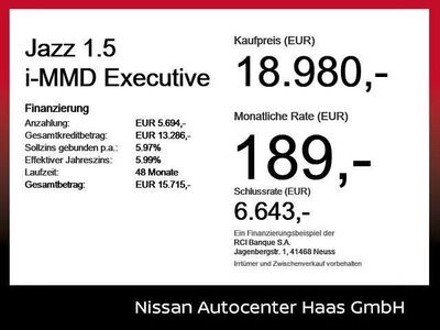 Usata Honda Jazz Executive 109 CV (80 kW) 2021 Utilitaria
