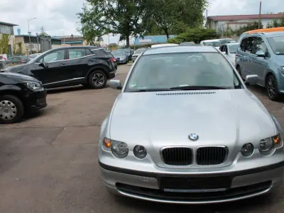 Gebraucht BMW 316 Compact 116 PS (85 kW) 2001 Silber Kleinwagen