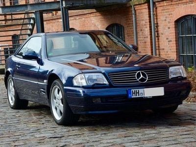 Brugt Mercedes SL320 224 HK (164 kW) 1998 Blå Cabriolet