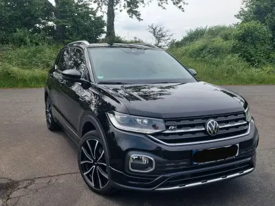 Gebraucht VW T-Cross R-line 110 PS (80 kW) 2022 Schwarz SUV