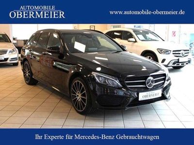 gebraucht Mercedes C400 T 4M AMG/Night Distr+ Standh. P-SHD Navi C