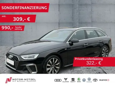 Gebraucht Audi A4 S-Line 150 PS (110 kW) 2022 Mythosschwarz metallic Kombi