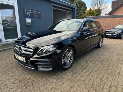 gebraucht Mercedes E220 d T-Modell 4Matic AMG Line LED Navi