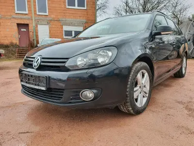 Gebraucht VW Golf VII 120 PS (88 kW) 2012 Schwarz Kombi