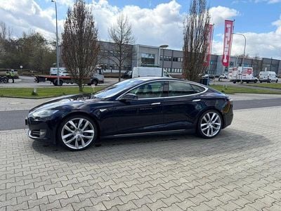 Gebraucht Tesla Model S 284 kW (387 PS) 2014 Blau Kleinwagen