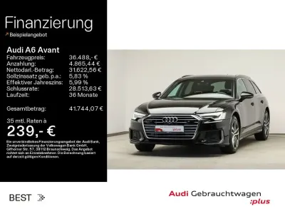 Gebraucht Audi A6 Sport 204 PS (150 kW) 2023 Mythosschwarz metallic Kombi