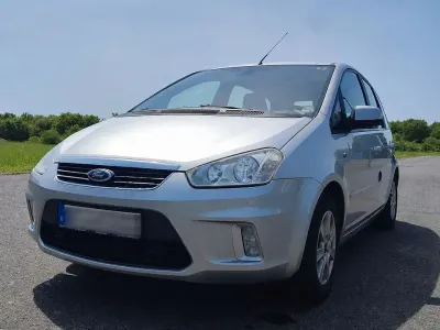 Gebraucht Ford C-MAX Ghia 125 PS (91 kW) 2009 Silber Van / Kleinbus