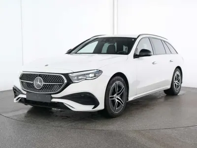 Gebraucht Mercedes E300 AMG 313 PS (230 kW) 2025 Unilack polarweiß Kombi