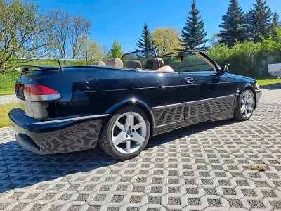Gebraucht Saab 9-3 Cabriolet 211 PS (155 kW) 2001 Schwarz Cabrio