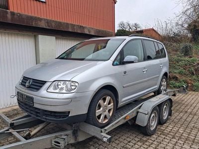 Gebraucht VW Touran Goal 105 PS (77 kW) 2006 Silber Van / Kleinbus