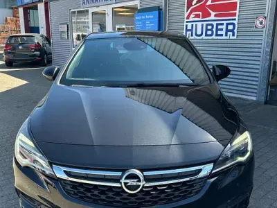 Brugt Opel Astra Dynamic 125 HK (91 kW) 2016 Sort Sedan