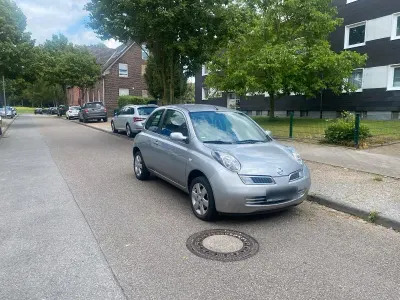 Gebraucht Nissan Micra 65 PS (47 kW) 2008 Silber Kleinwagen