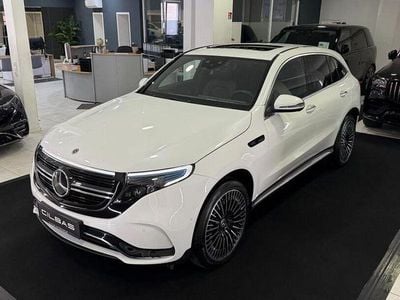 Gebraucht Mercedes EQC400 AMG line 300 kW (408 PS) 2022 Opalithweiss  metalliclack SUV