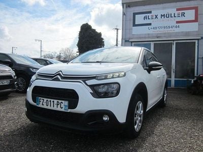 Gebraucht Citroën C3 Feel 83 PS (61 kW) 2021 Weiß Kleinwagen