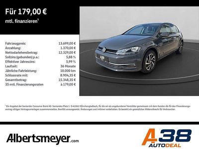 Usata VW Golf VII Join 86 CV (63 kW) 2018 Grigio Berlina