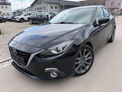 Gebraucht Mazda 3 Sports-Line 120 PS (88 kW) 2015 Schwarz Limousine