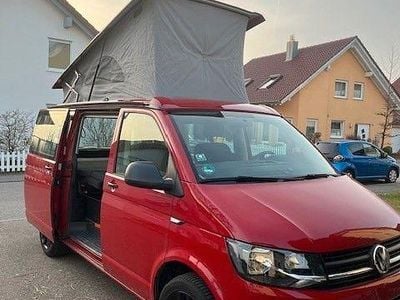Gebraucht VW California California 110 PS (80 kW) 2018 Rot Van