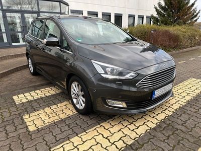 gebraucht Ford Grand C-Max Titanium 1.5 Automatik PDC Bi-Xenon Navi Tempoma