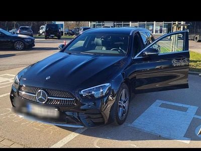 Schwarz Gebraucht 2021 Mercedes E300 AMG line Kombi | 34.200 € (Guter Preis)