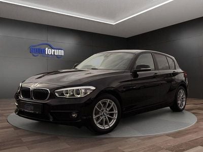 Gebraucht BMW 118 Sport Line 136 PS (100 kW) 2018 Schwarz Kleinwagen