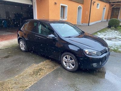 Gebraucht VW Golf VII Comfortline 105 PS (77 kW) 2012 Schwarz Limousine