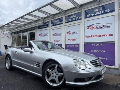 Gebraucht Mercedes SL500 AMG 306 PS (225 kW) 2001 Silber Cabrio