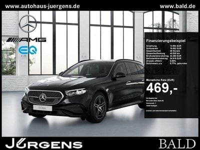 Schwarz obsidianschwarz metall Gebraucht 2024 Mercedes E300 AMG Kombi | 49.880 € (Superpreis)