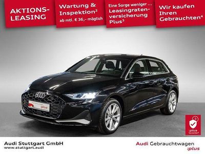 Mythosschwarz metallic Gebraucht 2025 Audi A3 Advanced Plus Limousine | 33.940 € (Guter Preis)