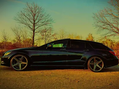 Gebraucht Mercedes CLS250 Shooting Brake AMG 204 PS (150 kW) 2013 Blau Kombi