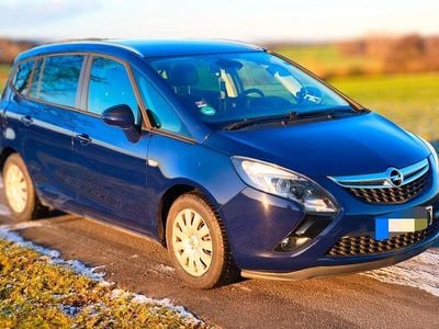 Gebraucht Opel Zafira Tourer Selection 120 PS (88 kW) 2016 Blau Van / Kleinbus