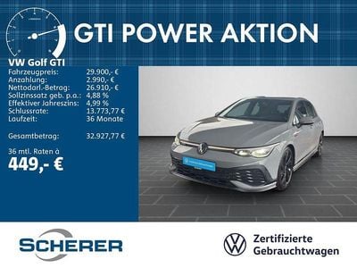Gebraucht VW Golf VIII GTI 301 PS (221 kW) 2023 Mondsteingrau Limousine