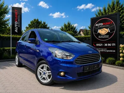 Gebraucht Ford Ka Plus 86 PS (63 kW) 2017 Blau Kleinwagen