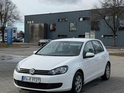 Gebraucht VW Golf VI Comfortline 122 PS (89 kW) 2009 Weiß Kleinwagen